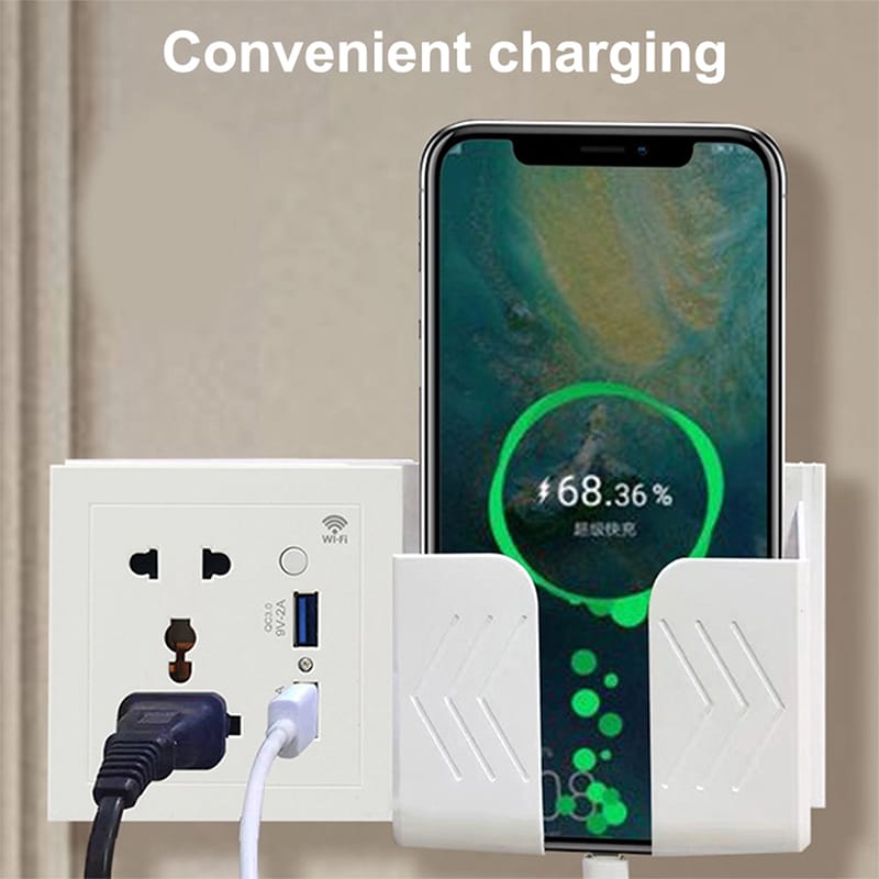 Picture of TechLimb Smart WiFi Wall Socket with USB QC3.0 10A - White