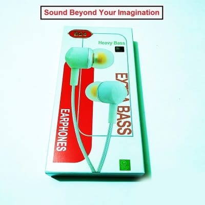 Picture of D24 Extra Bass Wired Earphone with Mic & Control - TechLimb