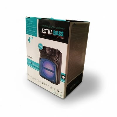 Picture of KTS GTS-1396 4 Inch Bluetooth Speaker with RGB & TWS - Blue
