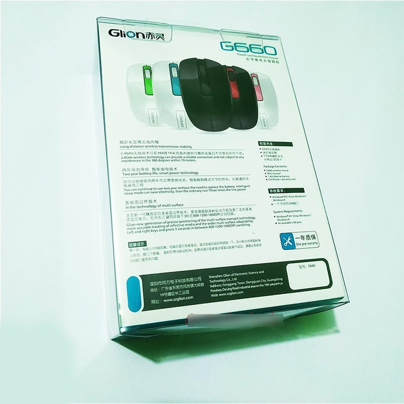 Picture of G660 Bluetooth Wireless Optical Mouse with USB Receiver - TechLimb