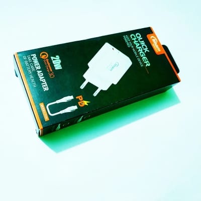 Picture of Imam S110 20W PD Fast Charger with Type-C Cable - White
