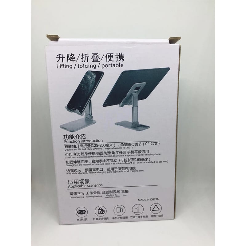 Picture of TechLimb Adjustable Aluminum Alloy Foldable Phone & Tablet Stand