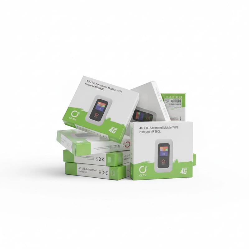 Picture of OLAX MF980L 4G LTE Pocket Router 150Mbps 2100mAh - White