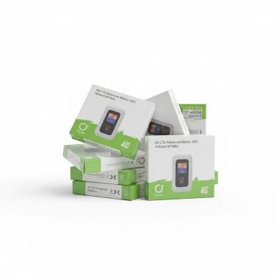 Picture of OLAX MF980L 4G LTE Pocket Router 150Mbps 2100mAh - White