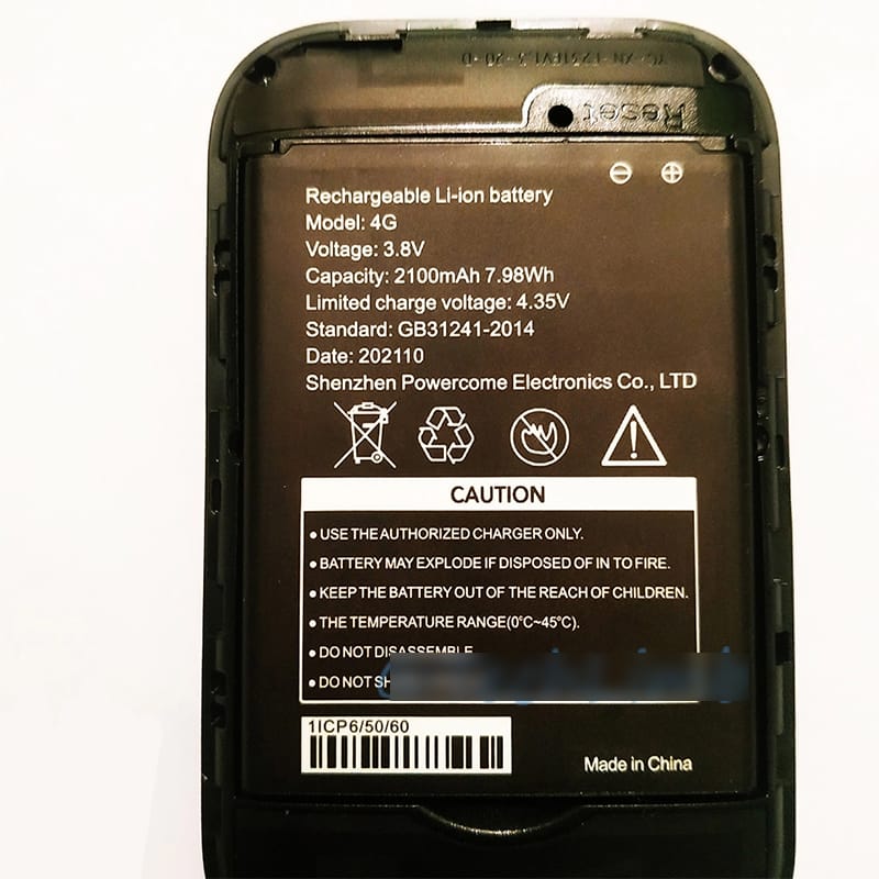 Picture of OLAX WD680 Elite-5 4G LTE Pocket Router 150Mbps 2100mAh - Black