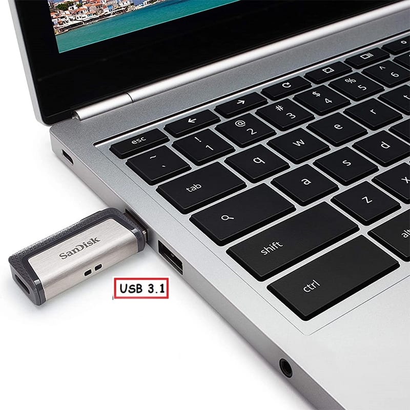Picture of SanDisk 128GB Ultra Dual Drive USB Type-C 3.1 OTG SDDDC2