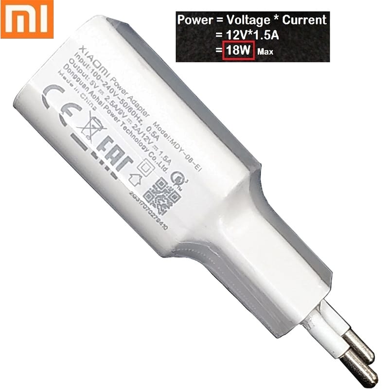 Picture of Xiaomi Mi 18W QC3.0 Fast Charger with Type-C & Micro USB