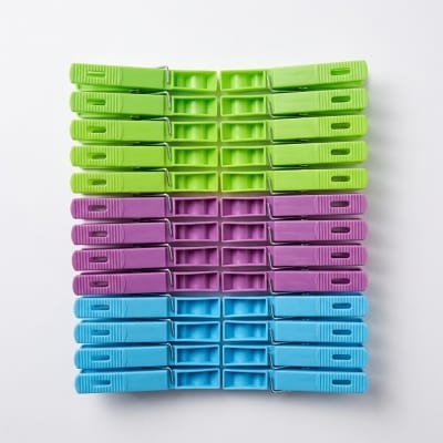 Picture of Fixer Clip 24 Set Small - Assorted Plastic Cloth Pegs