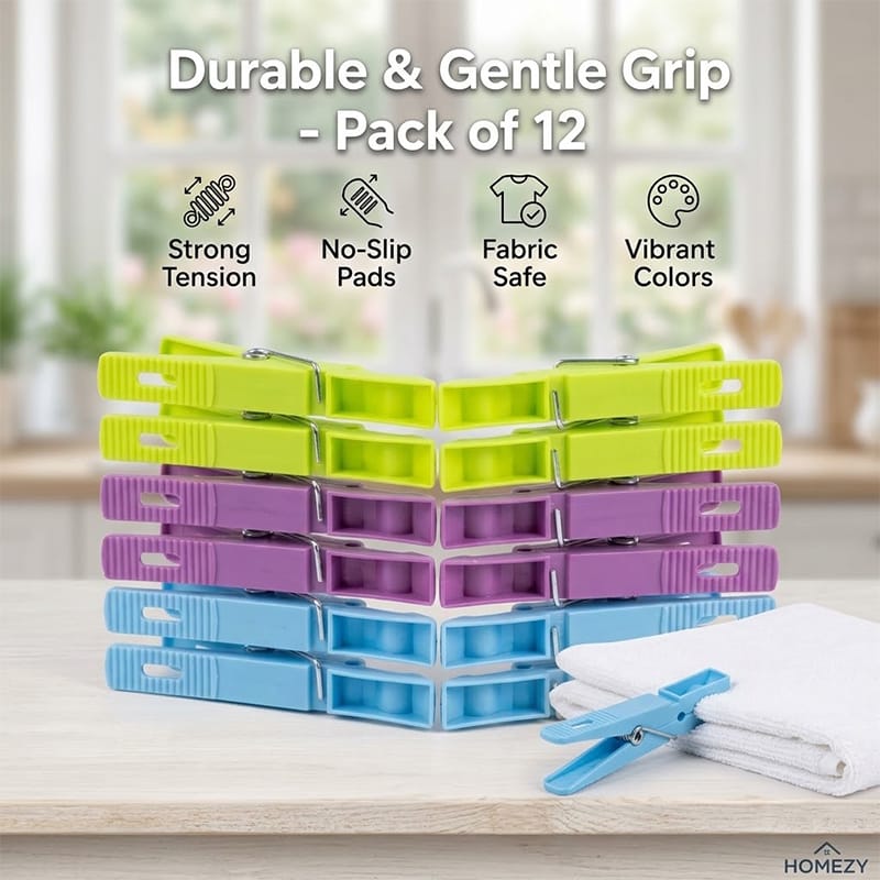 Picture of Fixer Clip 12 Pcs Set Big - Assorted