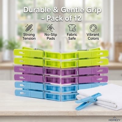 Picture of Fixer Clip 12 Pcs Set Big - Assorted