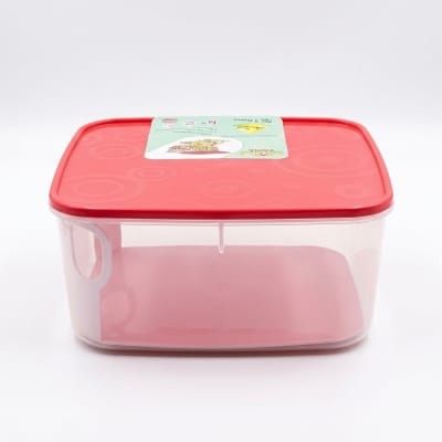 Picture of Trim Container Square 6000ml with Plate Transparent