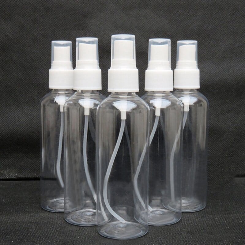 Picture of 100ml Clear Plastic Fine Mist Spray Bottle