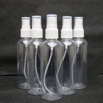 Picture of 100ml Clear Plastic Fine Mist Spray Bottle