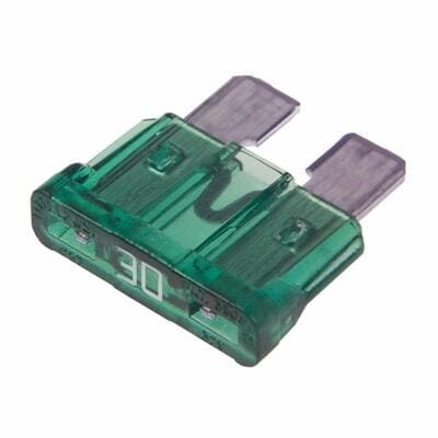 Picture of 1A-50A Fast Blow ATO ATC Blade Fuse 2 Pin Automotive Car Fuse Car Motorcycle Solar PV System