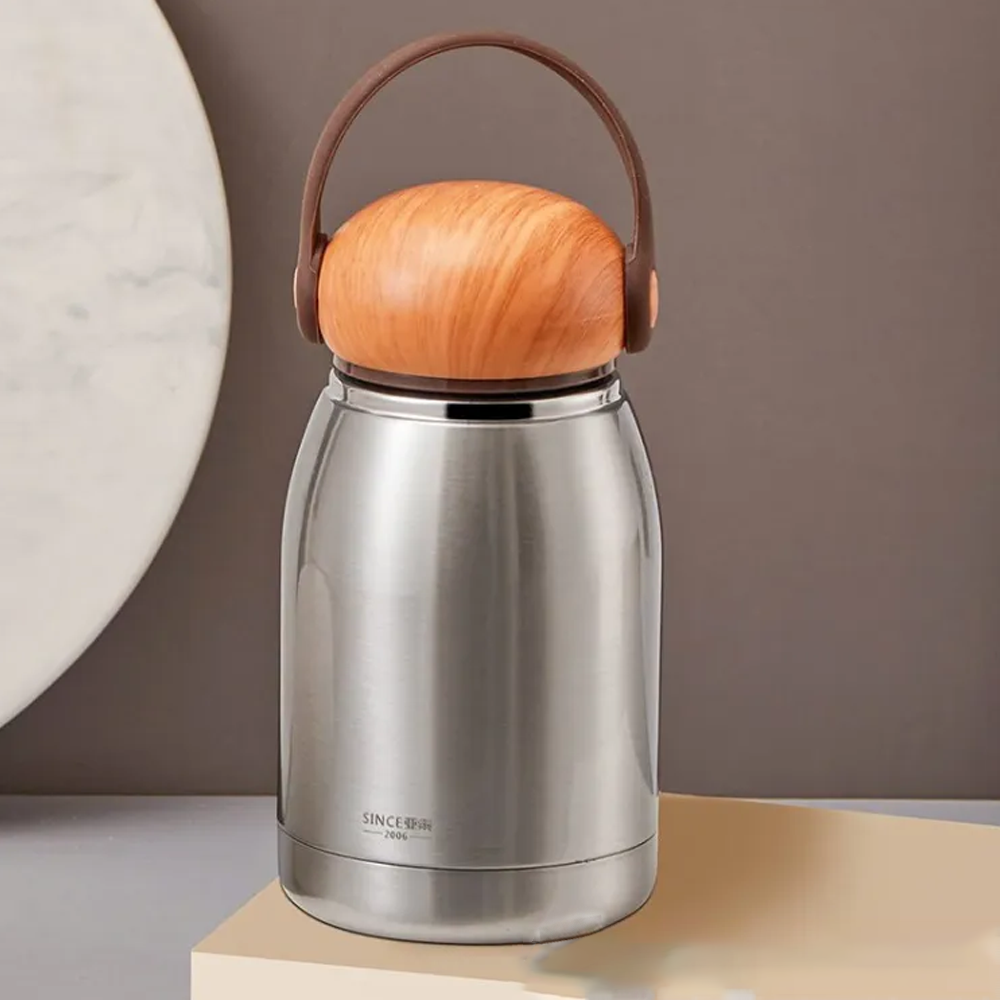 Picture of 300 ML Mini Flask for Hot Flask Water Tea Coffee Hot Cold Thermal Flask Container for Kids Girls