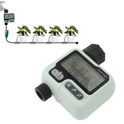 Picture of Garden Automatic Watering System Smart Plant Irrigation Device Controller Timer Balcony-Green