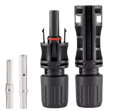 Picture of 2 Pairs 1500V 30A MC4 Connector Photovoltaic Cable Connection Module Solar Panel Connector Waterproof Plug for PV System