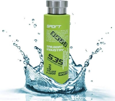Picture of 800 ML Stainless Steel SUS 304 Vacuum Flask Sports Drinking Water Bottle Long Time Hot Cold Retention Thermal Flask-Light green