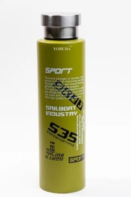 Picture of 800 ML Stainless Steel SUS 304 Vacuum Flask Sports Drinking Water Bottle Long Time Hot Cold Retention Thermal Flask-Light green