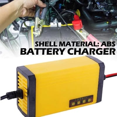Picture of Battery Charger 12V 2A Car Motorcycle Battery Charger Multiple Protection Intelligent Current Voltage