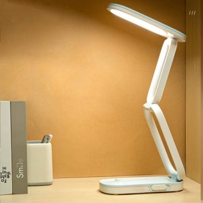 Picture of Yage YG-T125 Desk Lamp USB Charging Folding Business Bedroom Reading Eye Protection Lamp Creative Led Small Table Multicolor