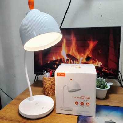 Picture of YAGE YG- 8203L HIGH QUALITY RECHARGABLE AC /DC PORTABLE LED READING LAMP White