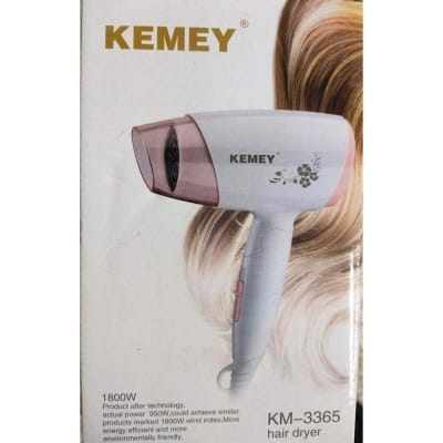Picture of Kemei KM-3365   Professional Hair Dryer Hot and Cool Medium size heavy duty Purple