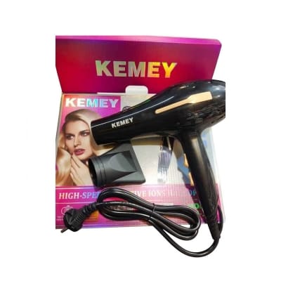 Picture of Kemei KM-2376 1000W Hot and Cold Powerful Professional Heavy Duty Hair Dryer for Unisex Multicolor