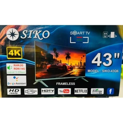 Picture of SIKO 43'' Full HD VFrameless Smart TV Black
