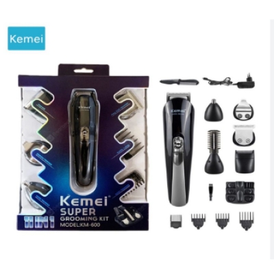 Picture of 11 in 1 Grooming Kit Kemei KM-600 - Black 