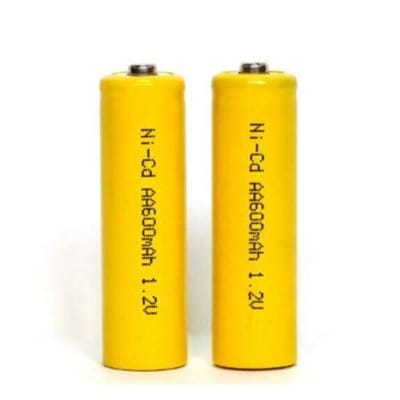 Picture of 1.2V 600mAh Rechargeable Heavy Duty AA Battery Ni-CD (1 Pc) - Reliable Battery for Trimmers Multicolor