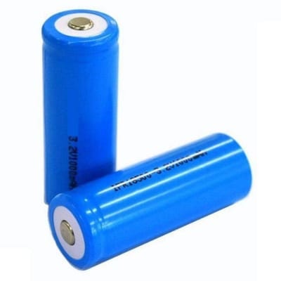 Picture of Long Lasting Rechargeable 18650 Battery 3.7 v 1000mAh Lithium Battery For Flashlight Table Lamp Mini Fan Torch Light Flashlight ( 2 piece) Multicolor