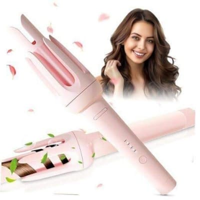 Picture of Auto Hair Curler Ceramic Heating Ion Wave Hair Curling Iron Styler Curler Tools Multicolor