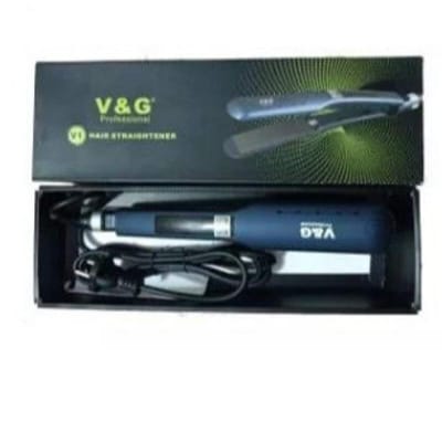 Picture of V&G Professionals V1 Hair Straightening Iron For Women Hair Straightener For Professional Use Black