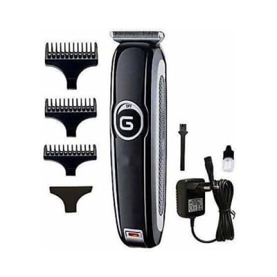 Picture of Geemy GM-6050 Professional Hair & Beard Trimmer for Men & Women (Black) Black