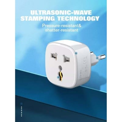 Picture of LDNIO SCW1050 WiFi High Power Smart Power Plug USB Universal Multi Smart Office Socket Board Power Extension Board Smart Switch White