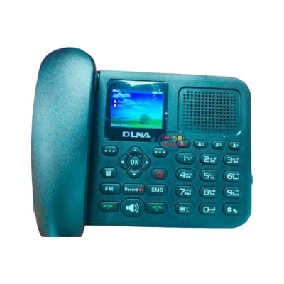 Picture of DLNA ZT9000 2sim Telephone with Colorful LCD for Office Home Multicolor