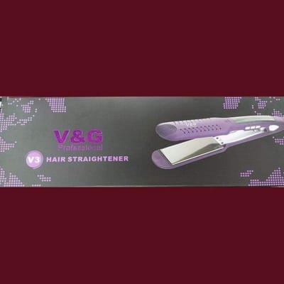Picture of V&G  V3 Professional Hair Straightener Black