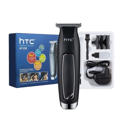 Picture of Htc At-229C Rechargeable Hair Runtime: 60 Min Trimmer For Men Black