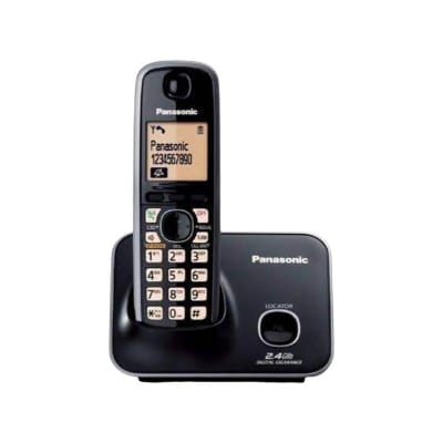Picture of Panasonic KX-TG3711BX 1.8" LCD Screen Digital 2.4 GHz Cordless Phone Black
