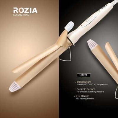 Picture of Rozia HR721 Hair Curler, for Professional Multicolor