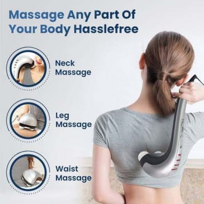 Picture of Double Heads Body Massager with Vibration and Heat Multicolor