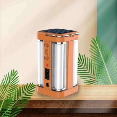 Picture of JOYKALY YG7-7977s SOLAR Rechargeable Light best quality emergency light with portable handle Multicolor