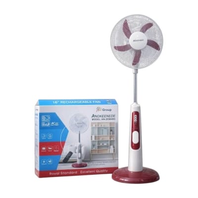 Picture of ANO-Kennede Rechargeable Fan 2936HRS 16 Inch Digital Display ( With Remote) Multicolor