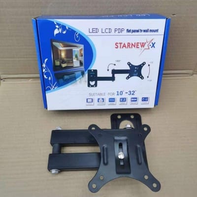 Picture of Single Arm 10-32" LED TV Bracket Swivel TV Wall Mount LCD TV Bracket Black