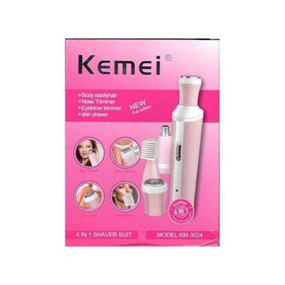 Picture of Kemei Km-3024 4 in 1 Wet & Dry For Women  Lady Trimmer 