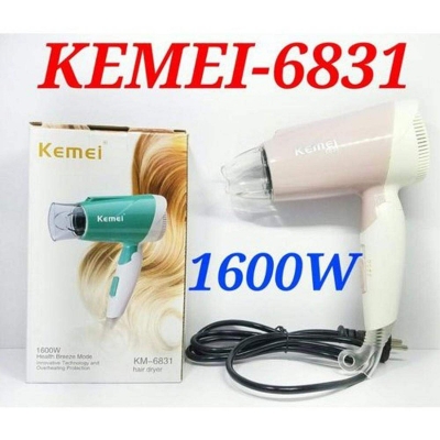Picture of Kemei Km-6831 Professional Hair Dryer Heavy Duty For Unisex (Mutlicolor) - Hair Dryer Multicolor