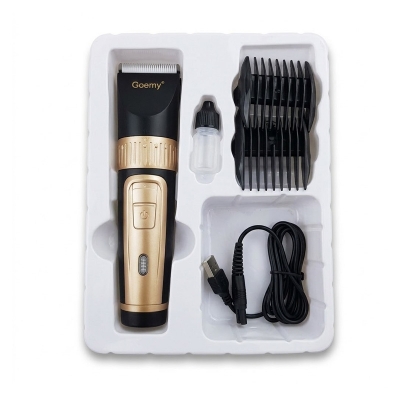 Picture of GEEMY GM-6208 Rechargeable Electric Cordless Hair Clipper Black