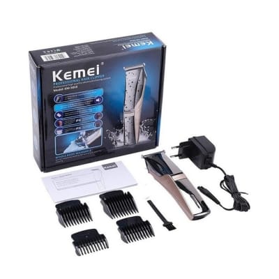 Picture of kemei Km-5018 Professional Washable  Rechargeable Hair Clipper Electric Shaver Beard Trimmer Men 