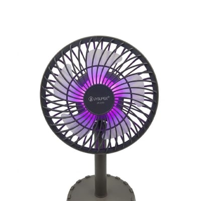 Picture of JYSUPER JY-2217 AC/DC Rechargeable 4000mAh Battery Stylish RGB Lighting Strong Wind 12 